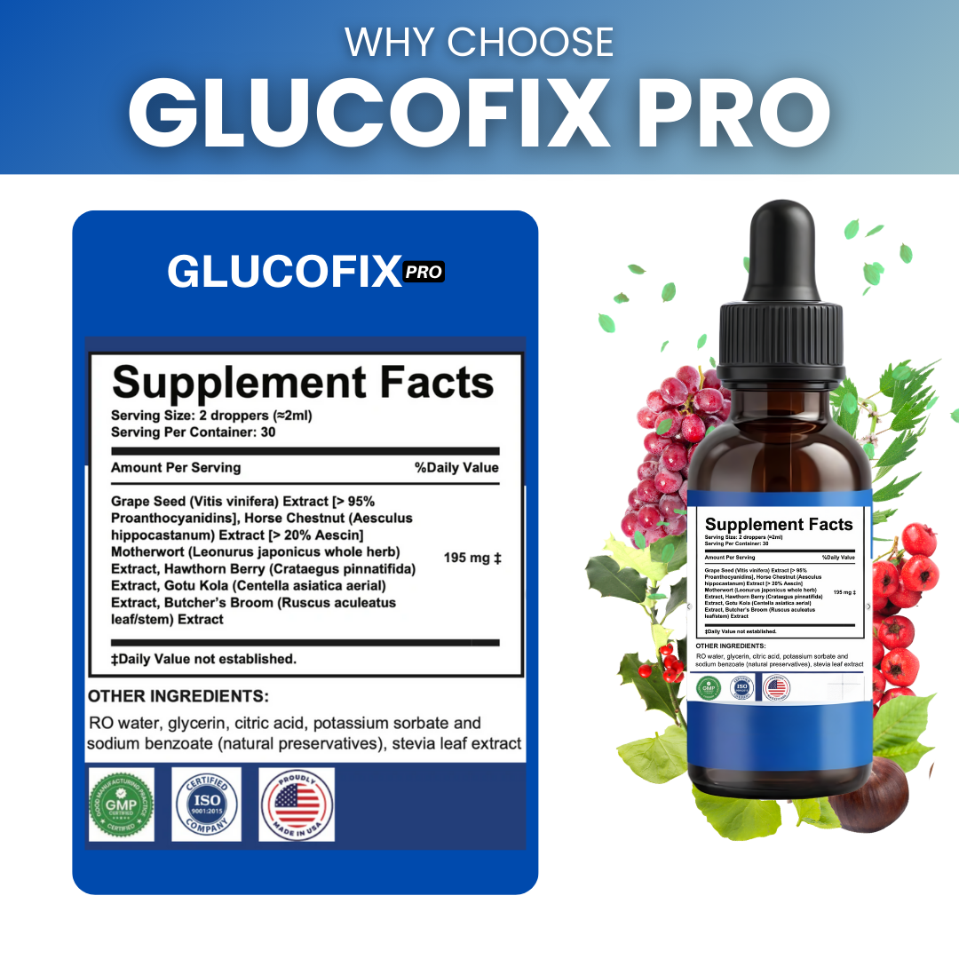 GlucoFix Pro - Liquid Drops